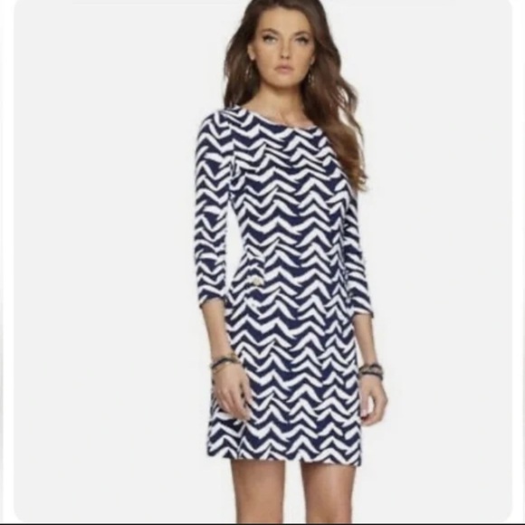 Lilly Pulitzer Dresses & Skirts - Lilly Pulitzer Charlene dress Size Large in The I Got Lucky Print